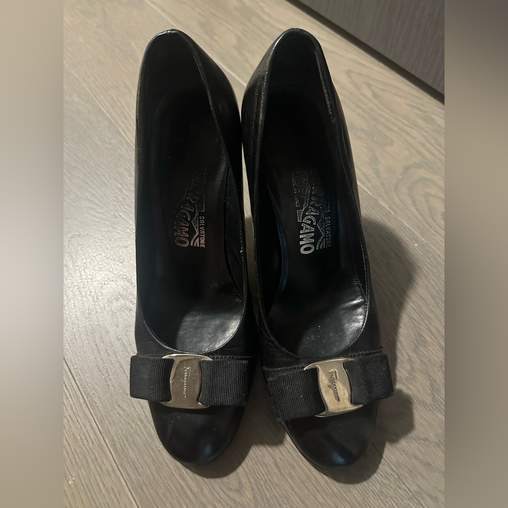 Classic ferragamo heels